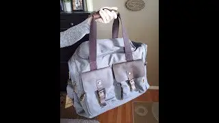 Wowbox Canvas Duffle Bag (Gray)- Product Review
