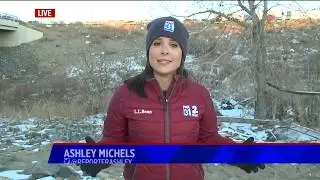 Homeless camp cleanup at Sand Creek