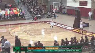 Game #717 Hawley Nuggets VS Menahga Braves (GBB Section 8AA Quarterfinals 2-29-2020)
