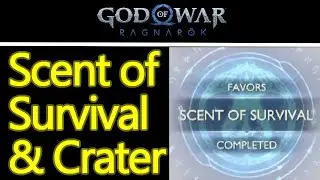 God of War Ragnarok Scent of Survival quest guide, and how to get to the Crater in Vanaheim