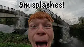 MASSIVE Rock Splashes (5 METRES!)