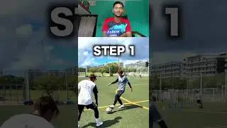 Learn Street Football Skills the Easy Way | #ytspeedrun #soccertricks #shortvideo #soccer