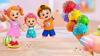 Amazing Rainbow Ice Cream🍦🌈 How To Make Mini Rainbow Ice Cream Decorating Ideas ✨ Sweet Cake Master