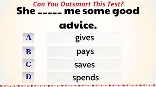 Collocations Quiz &ndash; Give / Pay / Save / Spend | Master Natural English Expressions (A2&ndash;B1 Level)