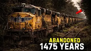 12 Abandoned Trains the World Forgot 🚂🌲 Rusted Giants Lost in Time | Fact Insights