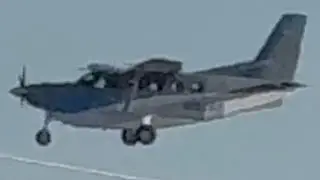 Quest Kodiak 100 Landing In Idaho Falls [N1928S]