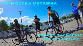 OSTRÓDZKA  USTAWKA  🇵🇱 part 1 maj 2025, 93 km po mazurach zachodnich #szosa #bianchi #rower