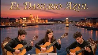 🎸 El Danubio azul  para 3 guitarras. Guion Partitas + Backing Track. dificultad media. Clase 151.