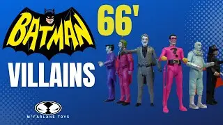 All the Batman &rsquo;66 Villains I Own! Retro Collectible Showcase