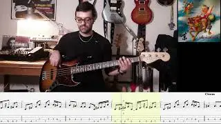 Stone Temple Pilots - Interstate Love Song | BASS COVER with TABS (Fender Jazz Bass + HX Stomp)