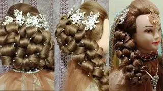 bridal hairstyle l Kashee Hairstyle l wedding hairstyles l best wedding hairstyles l new hairstyle