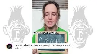 What rhymes with curious? Curios comments