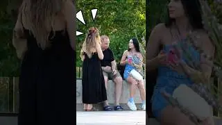 😬 Jealous girlfriend  prank #laugher #funny #prank