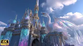 Дворцы Дракона Света ✨ Фантазия Неба и Драгоценных Камней в 4K