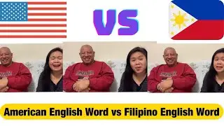 American English Word vs Filipino English Word || Different Terms The Same Meaning