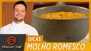 MOLHO ROMESCO com Willian Peters | DICAS MASTERCHEF