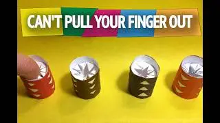 DIY Paper Finger Trap | Classic Origami Trick Toy