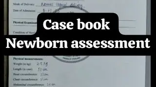 Case book Newborn assessment 7 cases #shorts #newborncare #youtubeshorts  