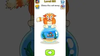 Dop-5 (Delete One Part) Level-331 chase the cat away #dop2 #trending #viralshort #shortsfeed