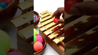 Colorful Xylophone ASMR Ball Bounce Video #xylophone #games #trrending_ #toys #fulltrendingvideo
