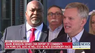 Mark Robinson denies CNN report of lewd comments, says he will stay in NC's governor's race
