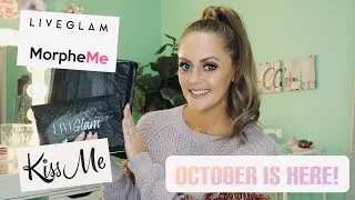 Liveglam Subscriptions ~ October's Morphe Me & Kiss Me Bags!