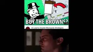 AI Learns Insane Monopoly Strategies (Buy the Browns?)