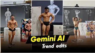 Gemini AI Trend Photo edits Tutorial, Gemini Ai Gym Photo Edits 