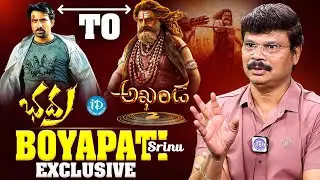 Director Boyapati Srinu Exclusive Interview | Akhanda 2 | Balakrishna | iDream Trending