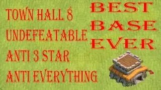 Clash of Clans - Town hall 8 (Th8) War Base - Anti GoWipe Anti Dragon Anti Hog Anti Everything #1