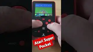Atari Super Pocket playing Fatal Run #gaming #atari #superpocket #evercade #blaze #gameplay #shorts