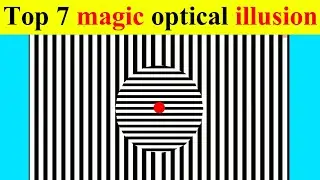 Top 7 optical illusion | optical illusion analysed | illusion video | magic #illusion  @FactTechz