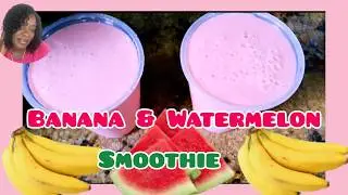 Smoothie past&egrave;que-banane // Smoothie cr&eacute;meux &agrave; la past&egrave;que - Le meilleur r&eacute;gal de l'&eacute;t&eacute; // Smooth...