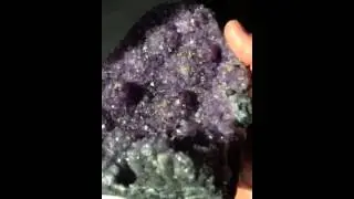 Amethyst cluster, standing (for Sale)