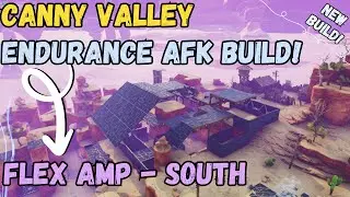 Fortnite STW Canny Valley Endurance Build AFK - Flex Amplifier - South Direction - 2024 Build