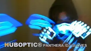 DJ Gloves /Light Up Gloves /LED Costume bodysuit LED Gloves by Jorge Pong