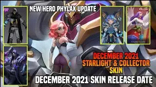 December 2021 Skins Release Date | Selena Villian Skin | Starlight & Collector Skin | MLBB