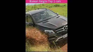 Roman Reigns top 5 cars #shorts #ytshorts #wwe #romanreigns #wwe2023 #cars #wrestlemania