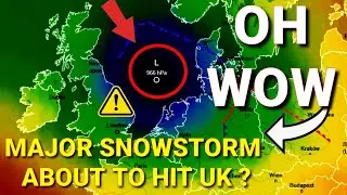 ⚠️A Major Snowstorm About to Hit the UK? ❄️ | UK Winter Weather Forecast | UK Weather Forecast Today