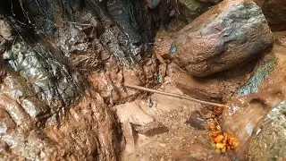 Warna dari sungai sarang emas #tambangemas #goldmining #goldminer #pendulangemas #pencariemas  #gold
