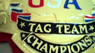 NWA US Tag Team Championship Belt