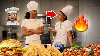 EPISODE 1 : COOKING WITH RAY AND TRAVIS **IT GOT SPICYYYY* 🌶️ 😱