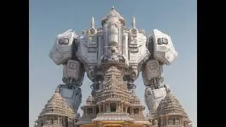 Gen 4 Turbo temple like SpaceX Rocket based on Somnath temple launched into sky with high velocity