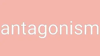 Antagonism Definition & Meaning