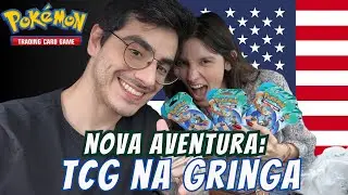 Caçando Pokémon TCG na gringa! Vale a pena? A Aventura começa! | Pokemon TCG