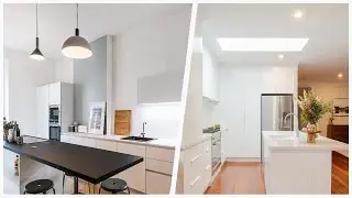 75 Contemporary Orange Floor Kitchen Design Ideas You'll Love ♡
