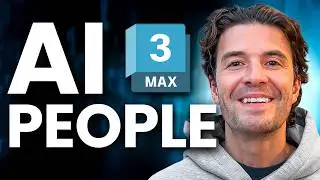 Turn ANY Photo Into an Animated 3D Character (3ds Max AI)