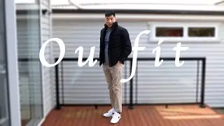 I'm BACK! Outfit with Air Jordan 1 Low & The Jacket Maker