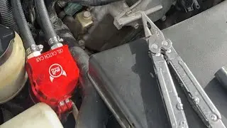 oil catch can install infiniti m35 (evil energy baffled 300ml catch can)
