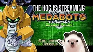 Come Hang with the Hog 🦔 My New Year's resolution is to finish Medabots (just decided that now)